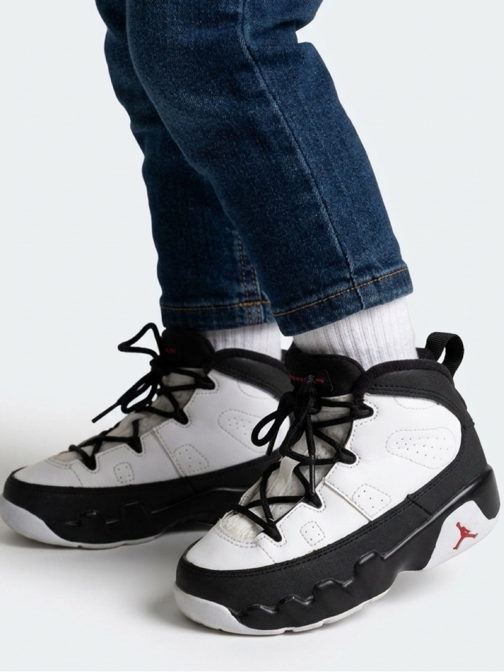 Air Jordan 9 Retro TD Space Jam 2016 Toddler Sneakers Size 8C